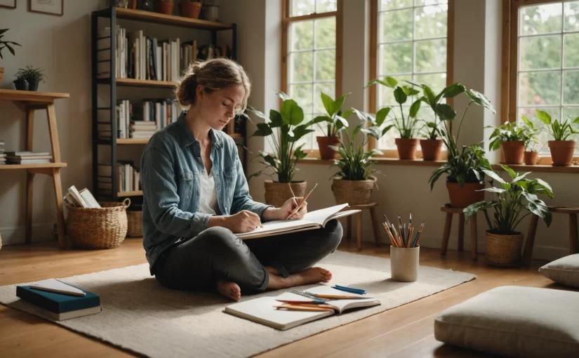 Exploration intérieure : l'art du dessin comme pratique de méditation