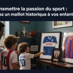transmettre la passion du sport offrez un maillot historique a vos enfants