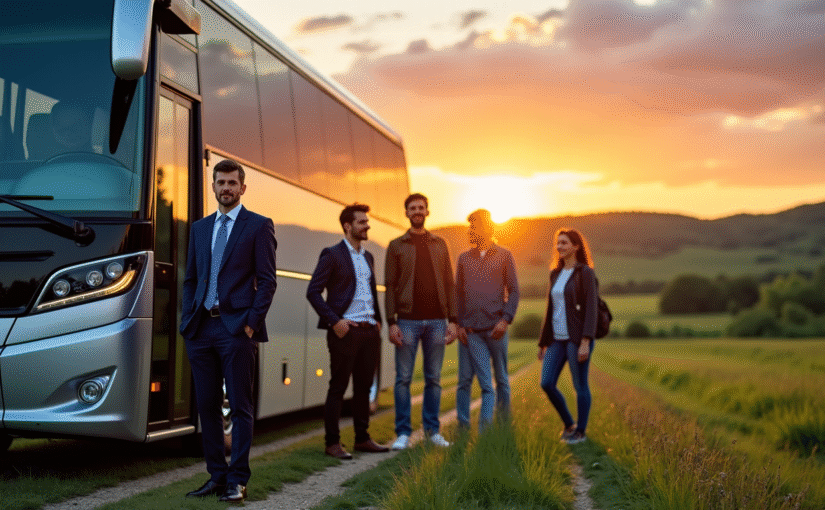 Location de bus avec chauffeur : La solution idéale pour vos sorties de groupe