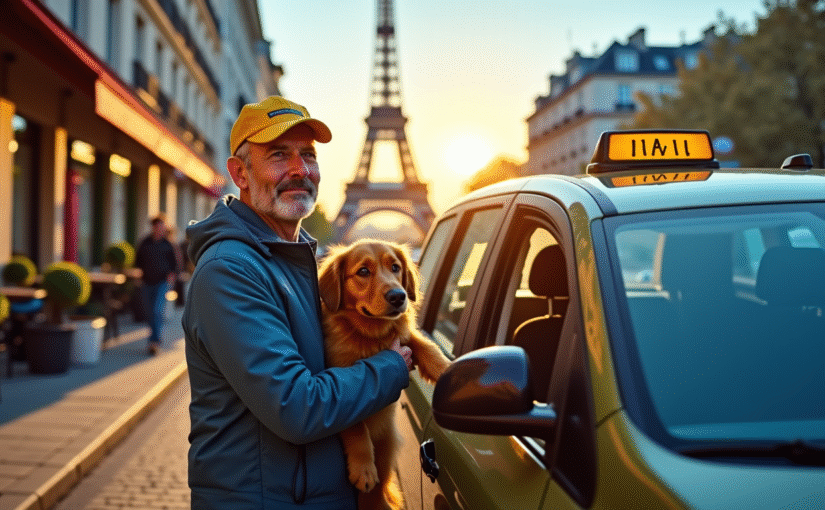 Comment trouver un taxi qui accepte les chiens à Paris et en Île-de-France ?