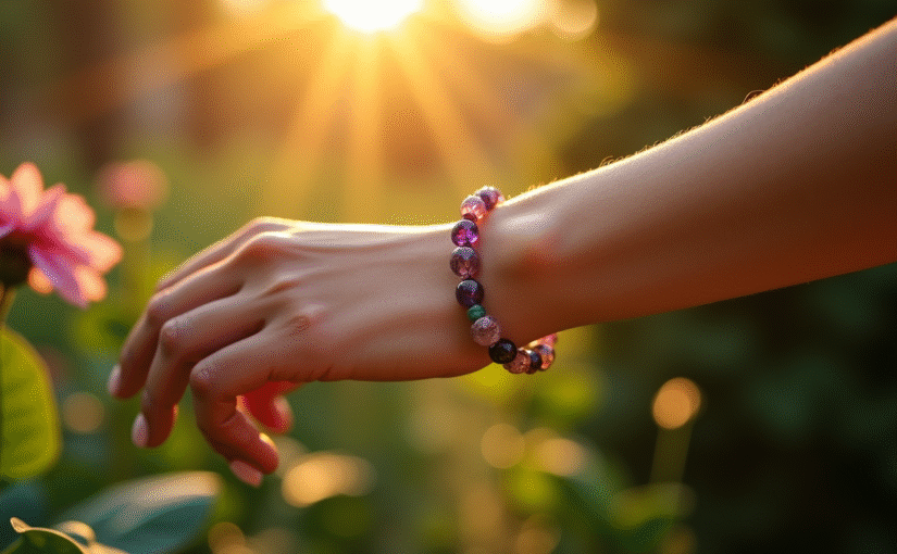 Plus qu'un accessoire : Comment un bracelet en pierres naturelles peut apaiser votre quotidien